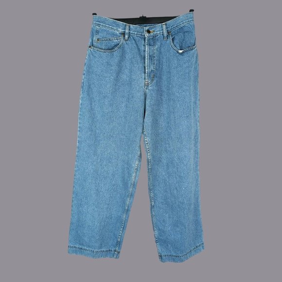 Vintage Seruchi 10 Jeans Relaxed Baggy Blue - Picture 1 of 8